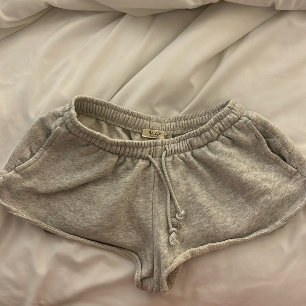 Brandy Melville gray sweatshorts